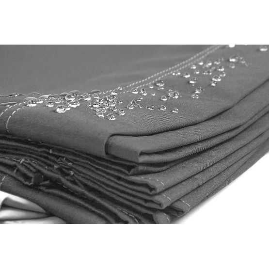 Sitzkissen für Gartenschaukel 140 x 100 cm grau ModernHome