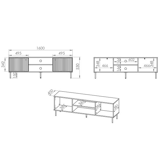 Sophie TV-Tisch – Beige