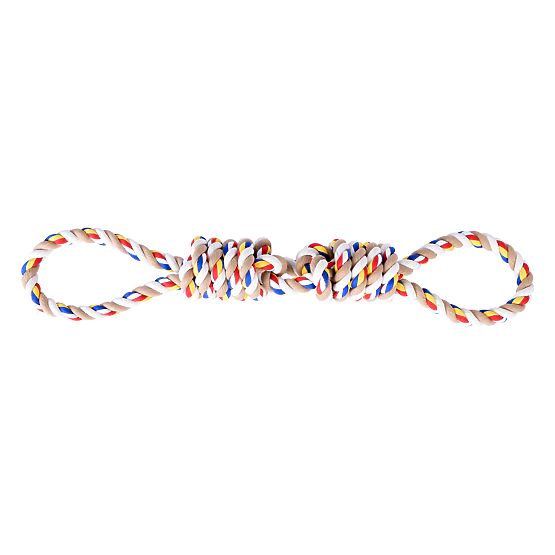 Spielzeug Zerrspielzeug mit Knoten WALLY 60 cm