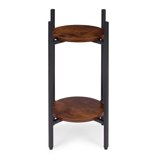 Stehender Blumenständer, Dekoration mit 2 Ebenen im Loft-Stil von ModernHome