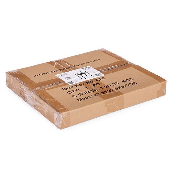 Stehender Blumenständer, Dekoration mit 2 Ebenen im Loft-Stil von ModernHome