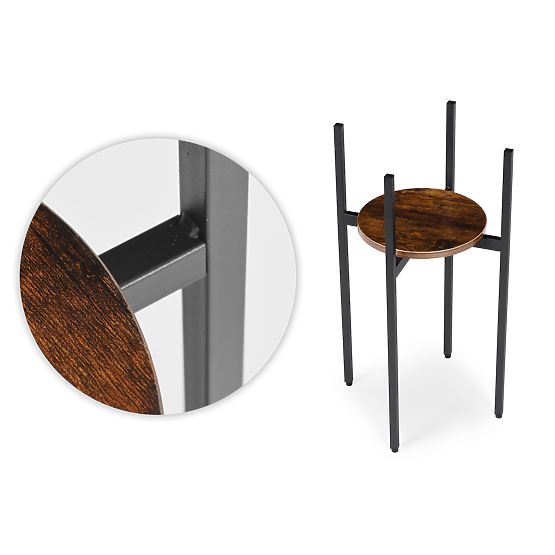 Stehender Pflanzenständer Blumenständer Dekoration Loft ModernHome