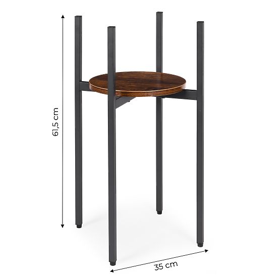 Stehender Pflanzenständer Blumenständer Dekoration Loft ModernHome