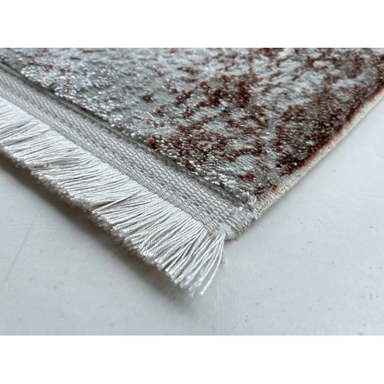 Stück Teppich Aqua - Creme