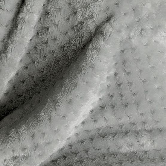 Tagesdecke SHLEEPY graue Farbe mit Jacquardmuster klassischer Stil 220x240