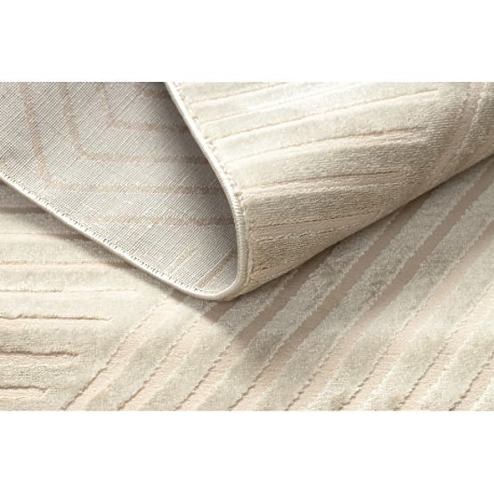 Teppich BALANCE 1503 taupe - Geometrisch, strukturell, glamourös