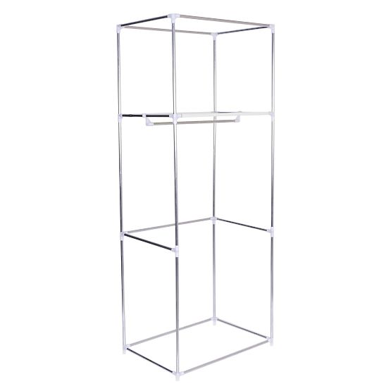 Textilschrank mit Regal Fela - beige