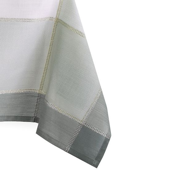 Tischdecke LAVAL Farbe Weiß glattes Motiv klassisch 130x160 ameliahome