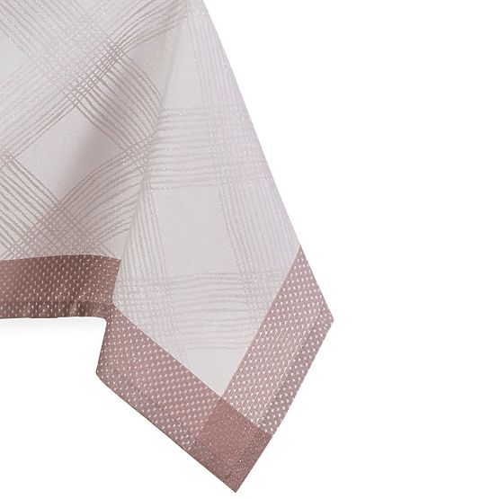 Tischdecke MILLUZA cremefarben metallisiert klassisches Motiv 140x300 ameliahome