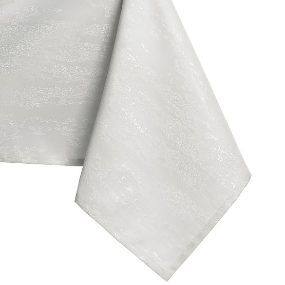 Tischläufer VESTA Farbe Creme mit geprägtem modernem Motiv 30x140 ameliahome