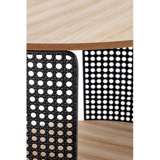 TRAFICA Couchtisch natur/schwarz