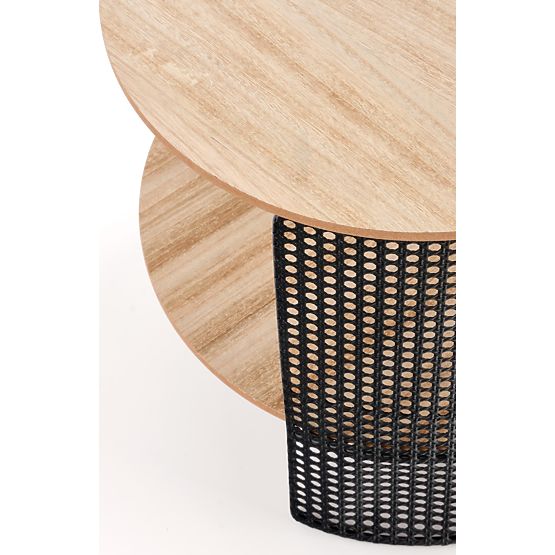 TRAFICA Couchtisch natur/schwarz