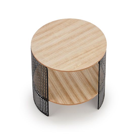 TRAFICA Couchtisch natur/schwarz