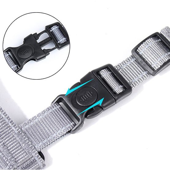 Trainingsgeschirr für Hunde ASTRO blau Größe XL