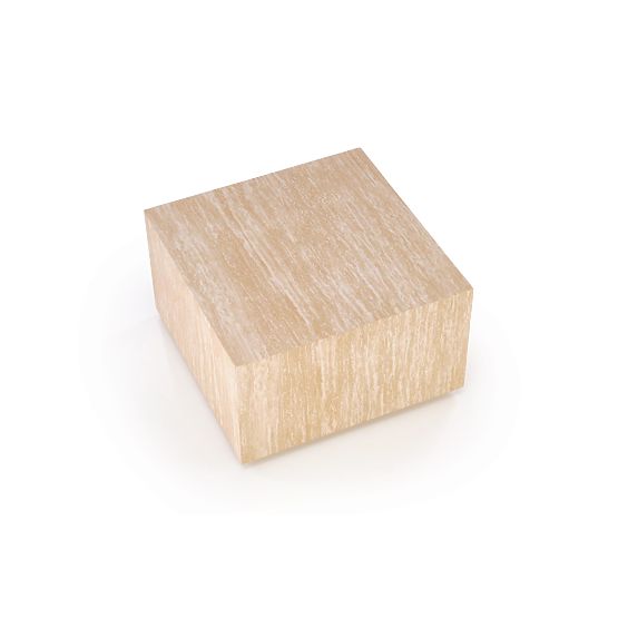 TRAVERTINO KWADRAT Couchtisch, Travertin (1p=1Stk)