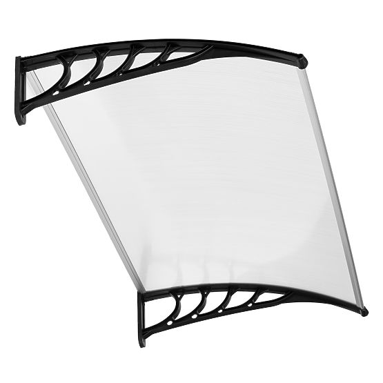 Türvordach 150x100 cm Schutzdach Polycarbonat