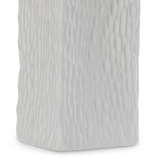 Vase DEVON Farbe Grau minimalistischer Stil für Innenräume ameliahome