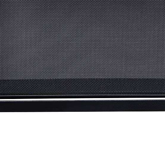 Verstellbare Gartenliege Sandy, schwarz/grafit