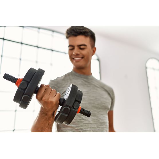 Verstellbare Hanteln 2 x 20kg Hantelset 40kg Stange