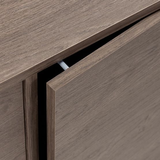 Vier-türige Kommode Kanso, Eiche Baltic Storm