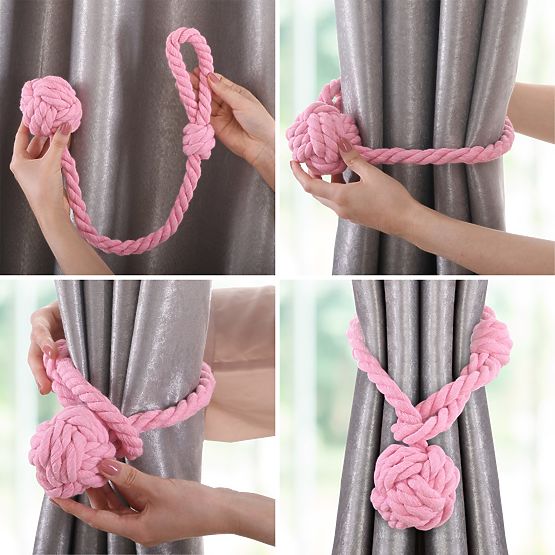 Vorhänge - Zubehör DAUPHIN Farbe Braun ameliahome