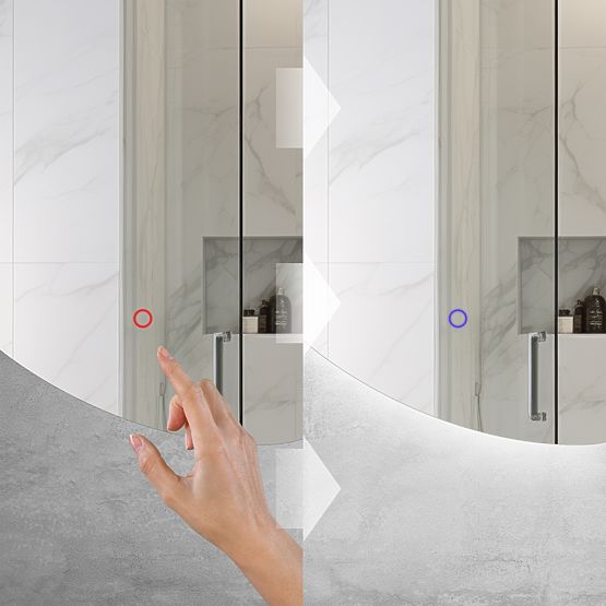 WAND-LED-SPIEGEL 120x55cm YH-3359