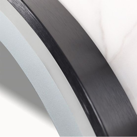 WAND-LED-SPIEGEL 50cm MMJ Schwarz