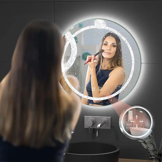 WAND-LED-SPIEGEL 60cm BAS