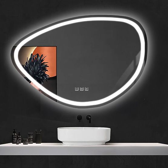 WAND-LED-SPIEGEL MIT BLUETOOTH-FUNKTION 70x100cm FOG