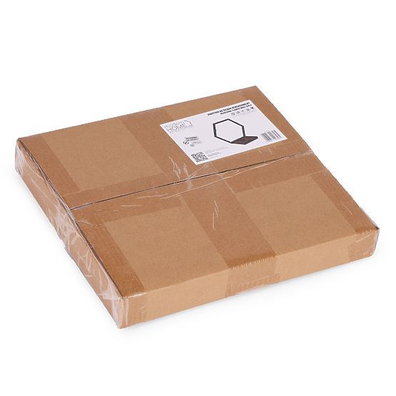 Wandblumentopf hängendes Regal für Pflanzen Dekoration Loft Hexagon ModernHome