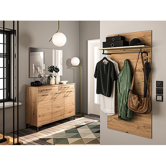 Wandhalter Nevio – Artisan-Eiche