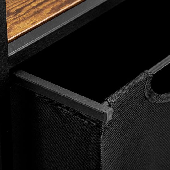 Wäschekorb mit Regal 3 Fächer ARTUS