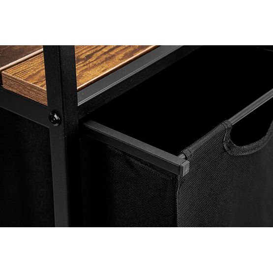 Wäschekorb mit Regal 3 Fächer ARTUS