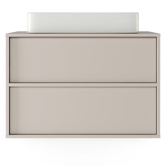 Waschtischunterschrank Mossy, 80 cm, Kaschmir