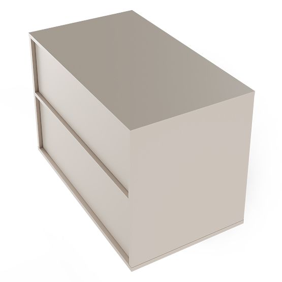 Waschtischunterschrank Mossy, 80 cm, Kaschmir