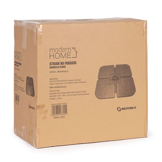 Wassergewichtsbasis für Sonnenschirm 60 KG