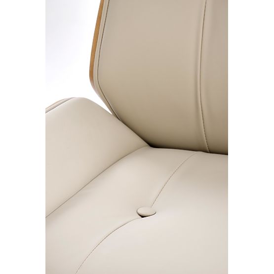 WEBSTER Bürostuhl Nussbaum/Beige