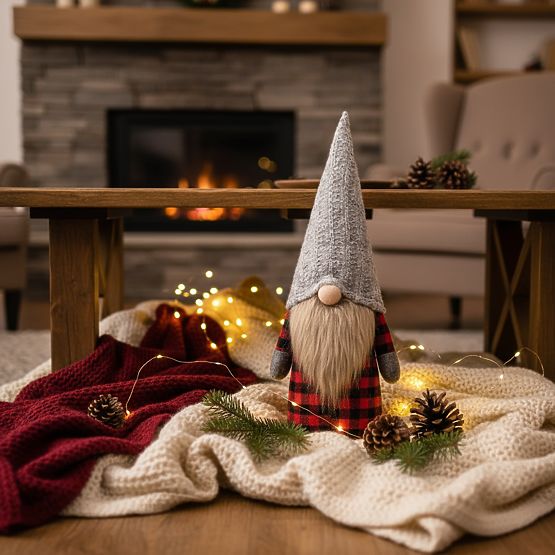 Weihnachtlicher Wichtel 50 cm YX055