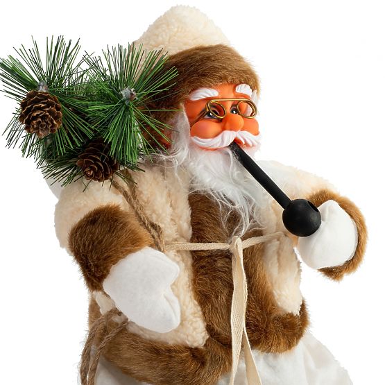 Weihnachtsdekoration Heiliger Nikolaus 44 cm 301252