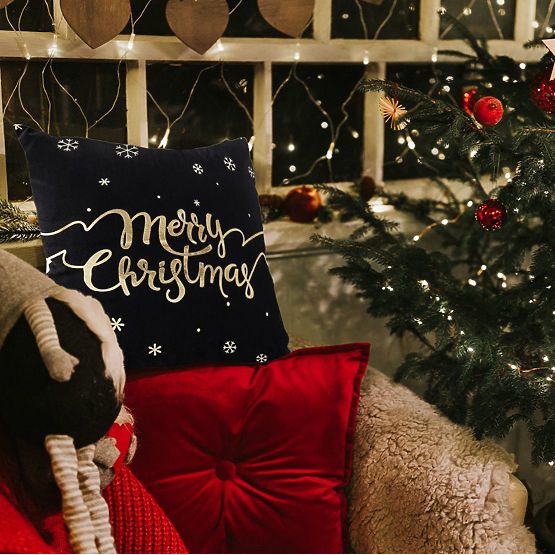 Weihnachtskissenbezug BC25