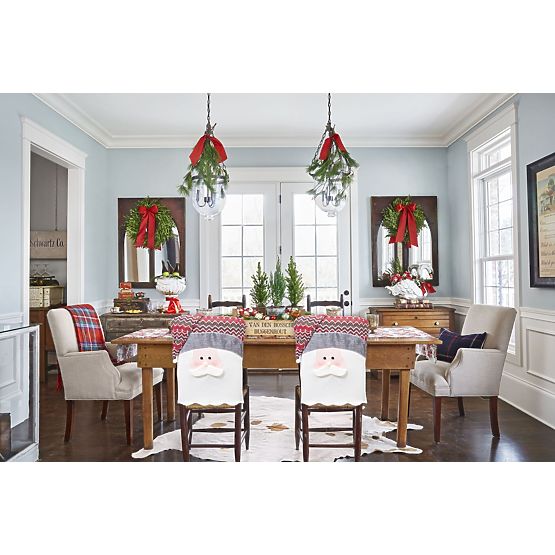 Weihnachtsstuhlbezug YX22020 6 Stk.