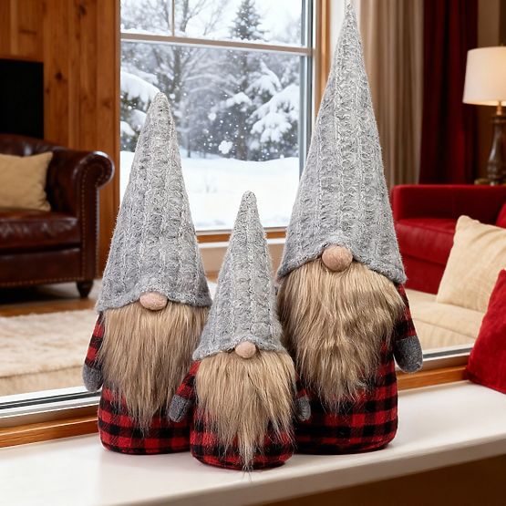 Weihnachtswichtel Set YX055 30+40+50cm