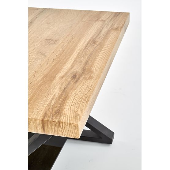 XENA KWADRAT Couchtisch schwarz / natur (2p=1Stk)