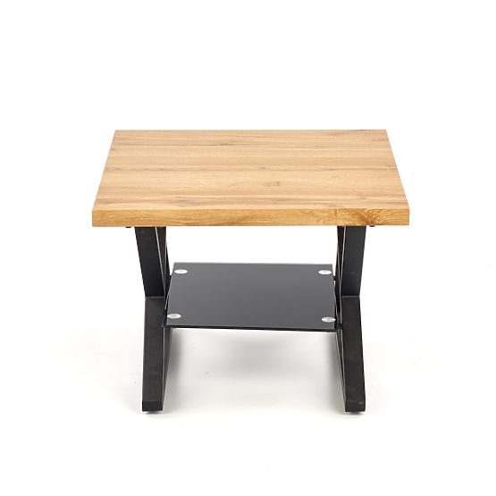 XENA KWADRAT Couchtisch schwarz / natur (2p=1Stk)