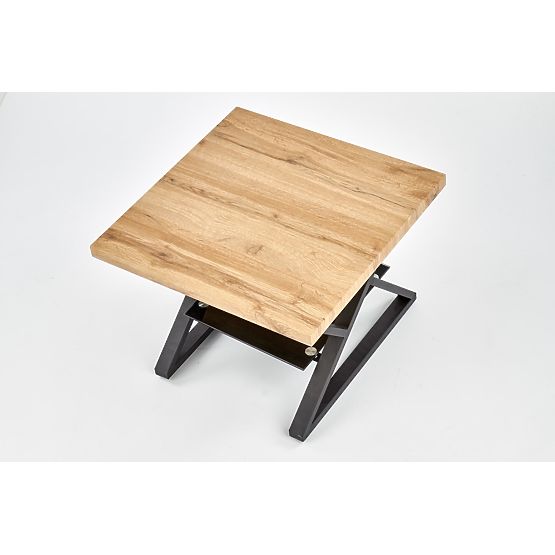 XENA KWADRAT Couchtisch schwarz / natur (2p=1Stk)