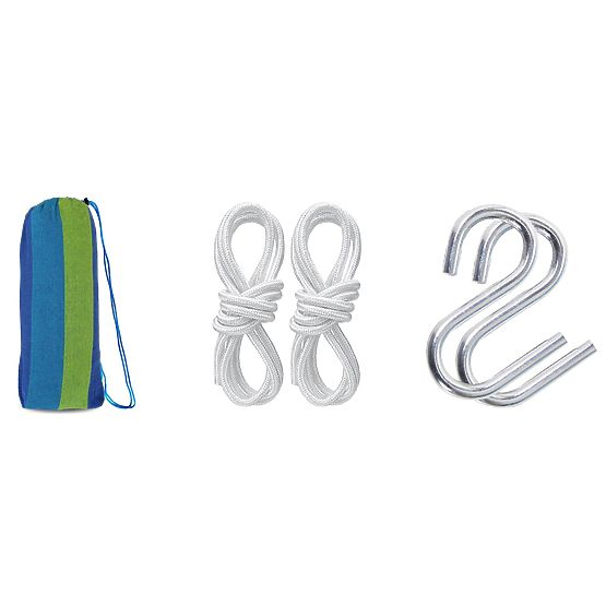 Zweipersonen-Hängematte 480143A BLAU