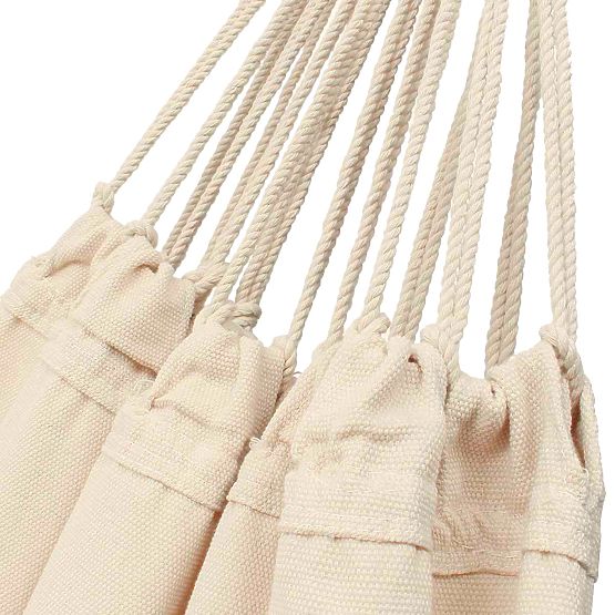 Zweisitzer-Hängematte aus geflochtenem Seil 400256