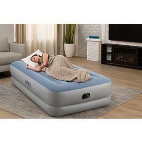 Aufblasbare Matratze für eine Person 191x99x36 cm mit eingebauter elektrischer USB-Pumpe Bett INTEX , INTEX
