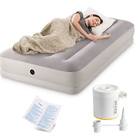 Aufblasbare Schlafmatratze 191x99x30 cm Einzelbett mit USB-Pumpe INTEX 64177, INTEX