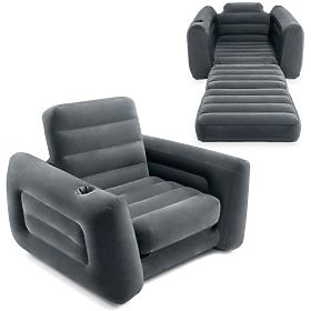 Aufblasbarer Sessel Matratze Liege Bett 2in1 INTEX 66551, INTEX
